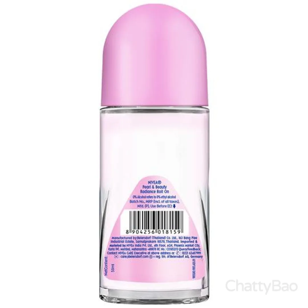 Nivea Women Deodorant Roll On - Pearl & Beauty Radiance 50 ml view 2