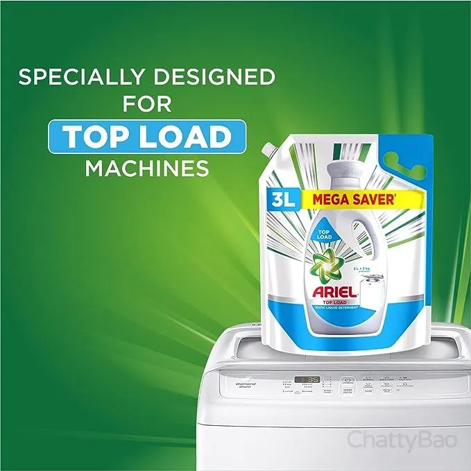 Ariel Matic Liquid Detergent Top Load 3 L view 6