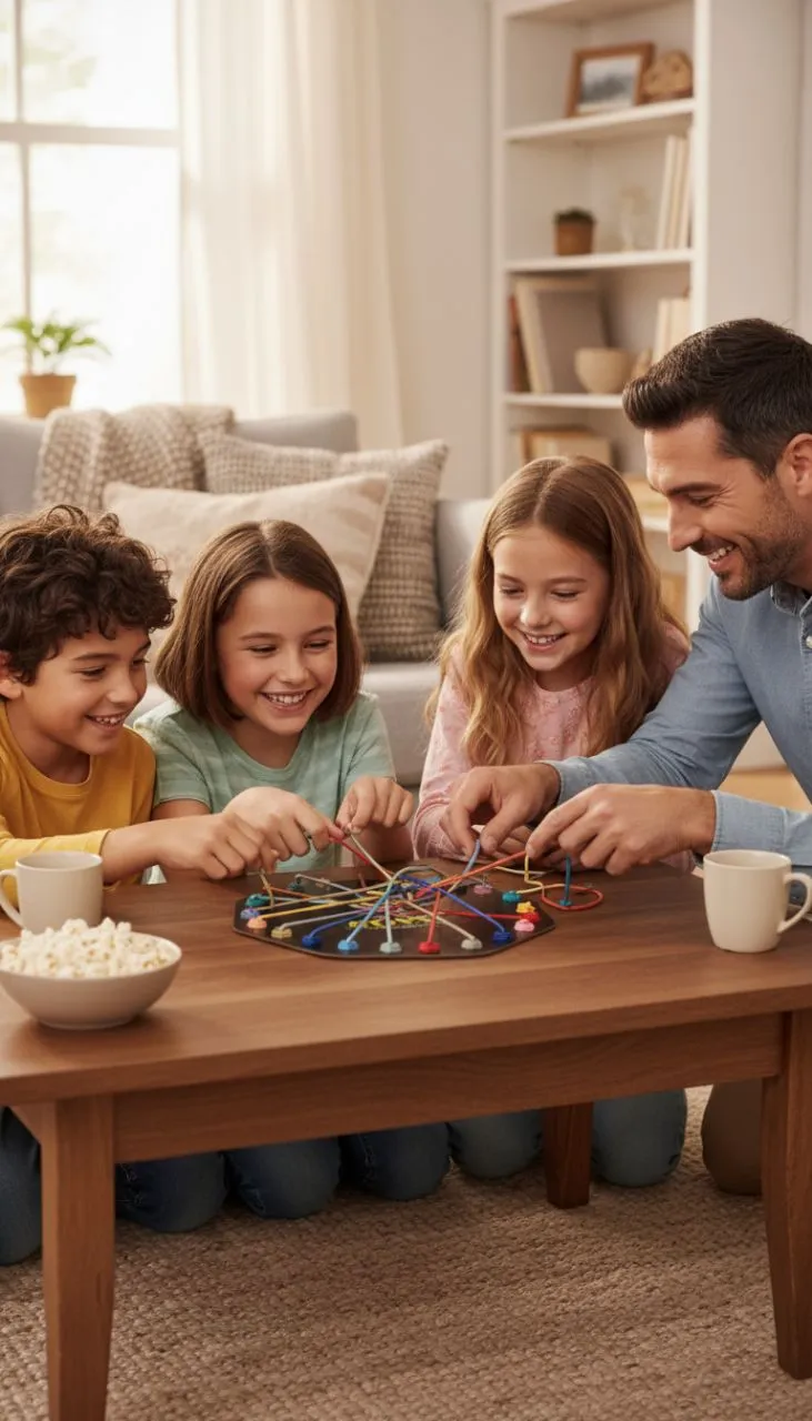Family Board Game Rope Puzzle Game view 3