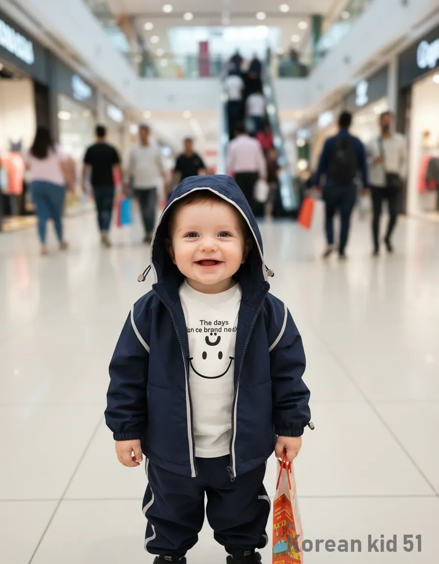 Korean Kid Airport Look