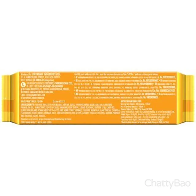 Britannia Gobbles Butter Blast Cake 50 g view 2