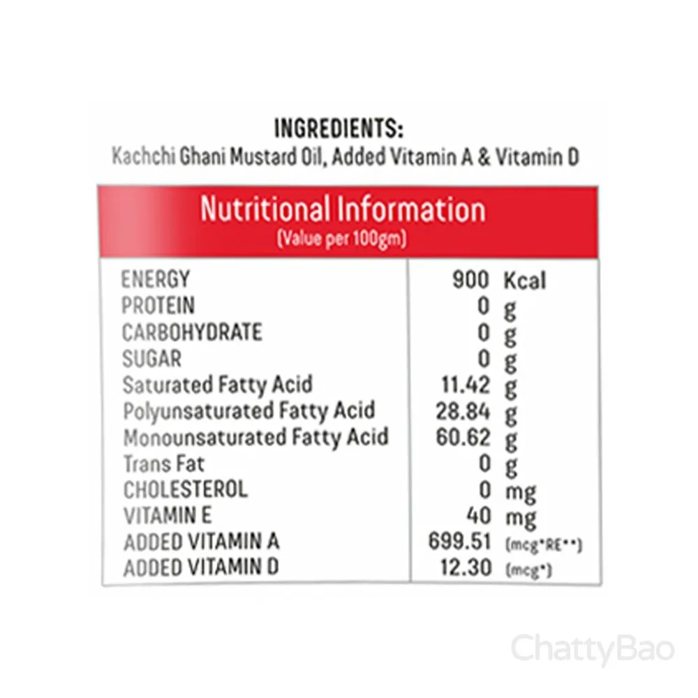 Bail Kolhu Kachi Ghani Mustard Oil Bottle 5 L view 3