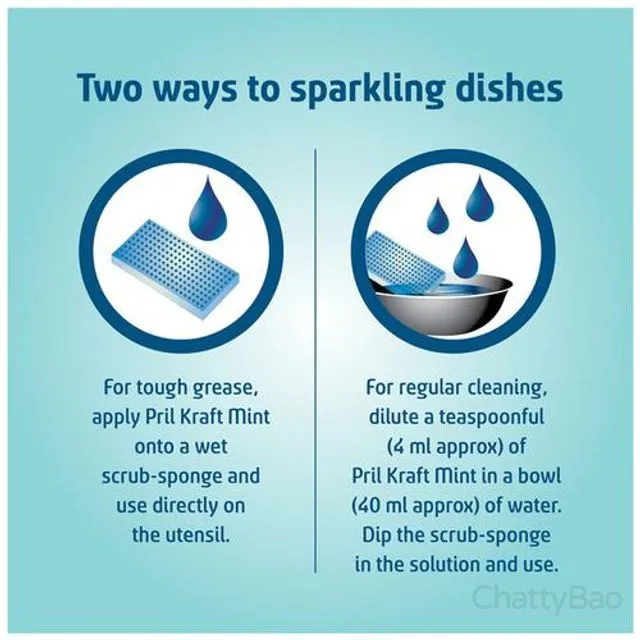 Pril Dishwash Liquid - Kraft 425 ml view 3