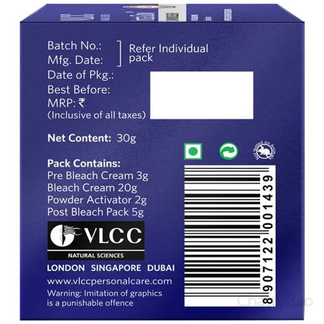 VLCC Insta Glow Diamond Bleach 30 g view 2