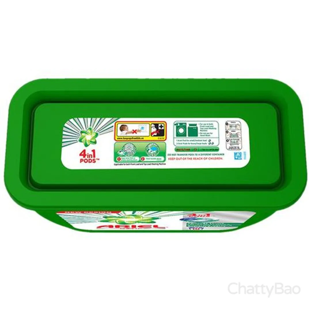 Ariel Matic 4 in 1 Pods Detergent Pack - Front & Top Load 18 Pieces view 3