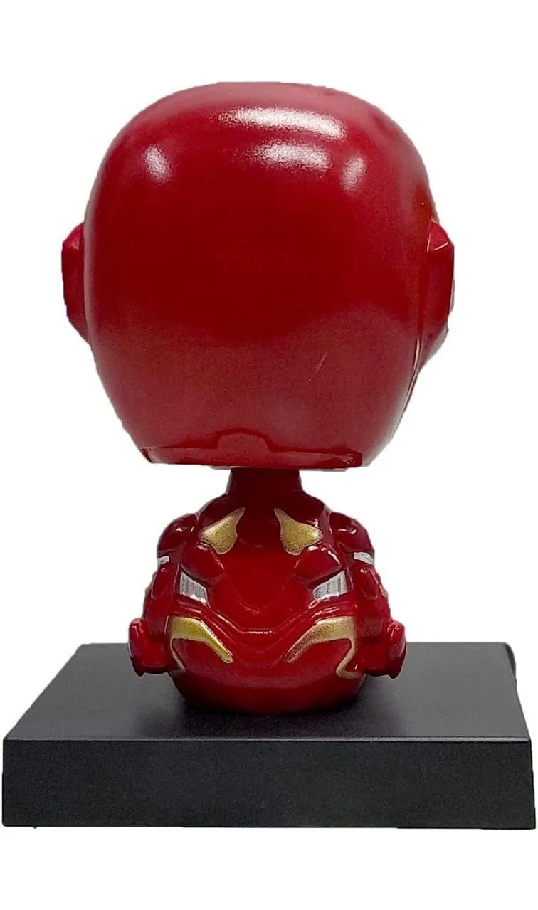 Spring Neck Avengers Iron Man Bobblehead view 2