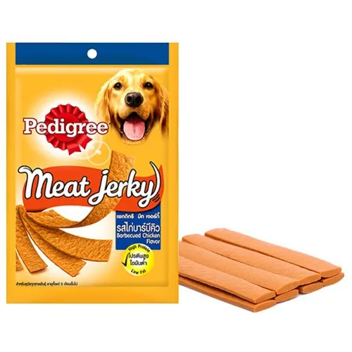 Pedigree Meat Jerky Adult - Barbecued Chicken Flavor Dog Treats 80 g view 2
