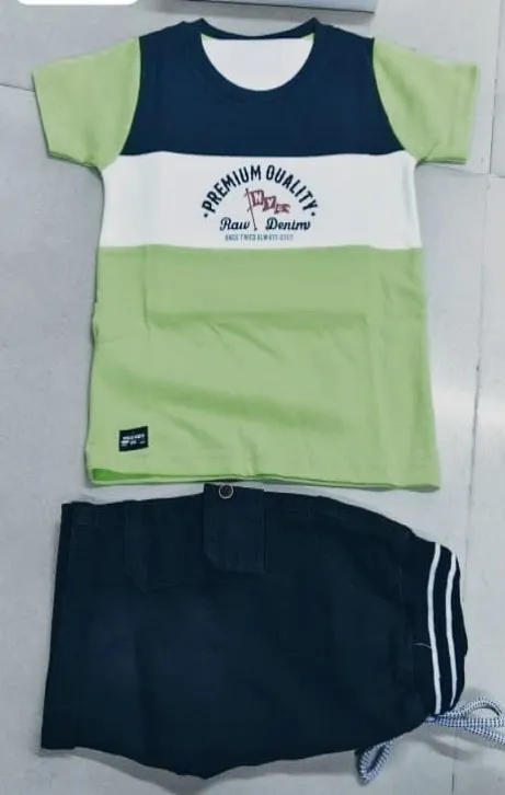 Raw Denim Kids Outfit view 3