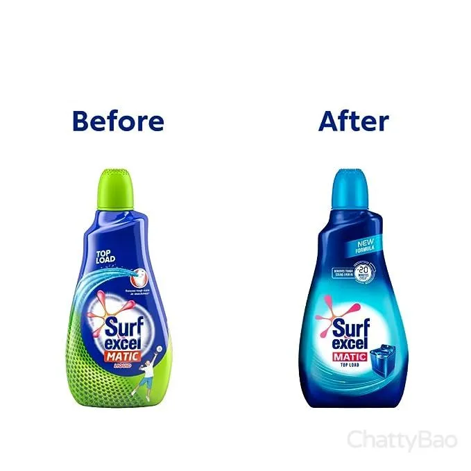 Surf Excel Matic Liquid Detergent Top Load 1 L view 3