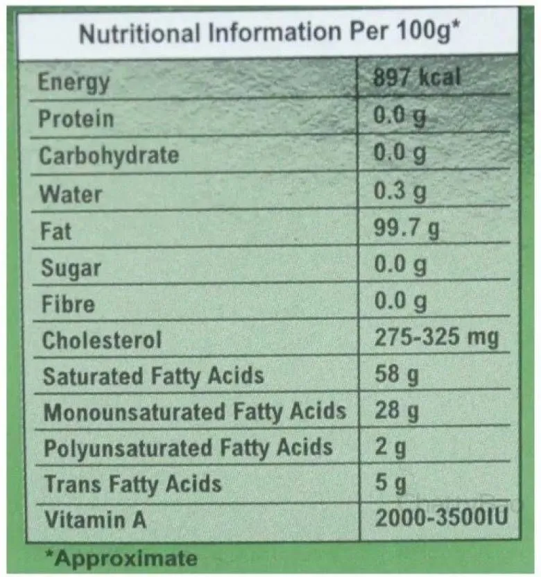 Anik Ghee Carton 1 L view 3
