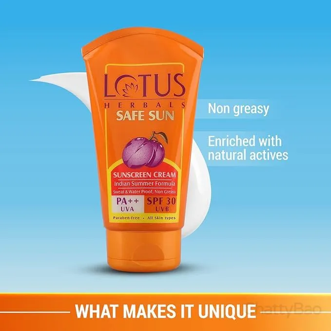 Lotus Herbals Safe Sun - Sun block Spf 30 PA++ Sunscreen Cream 50 g view 2