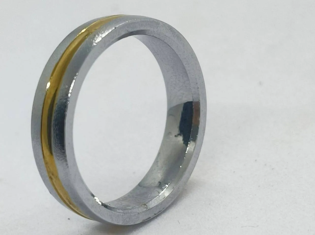 Dual Tone Silver Band (AVSR-39) view 3