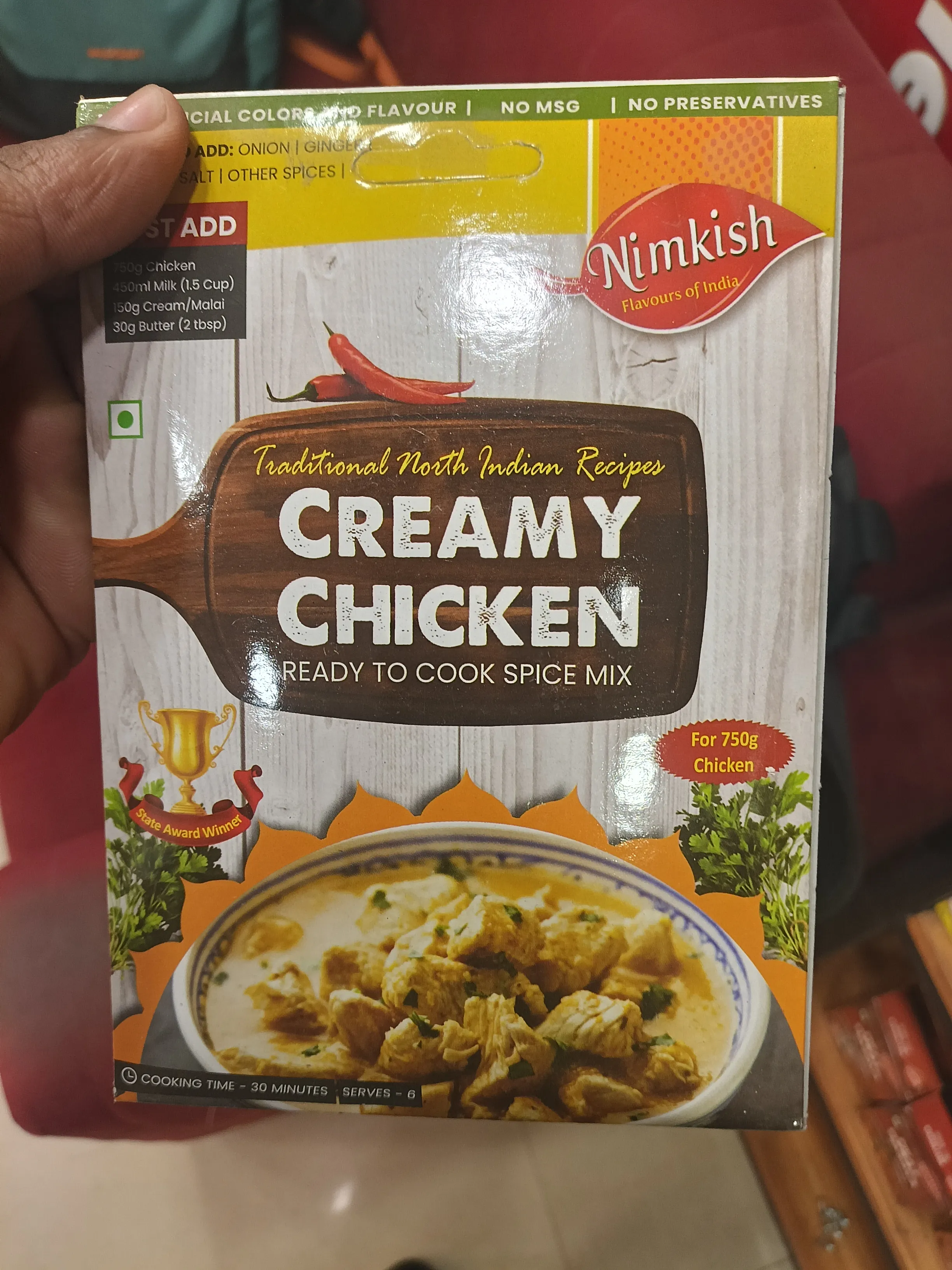 Nimkish Creamy Chicken view 2