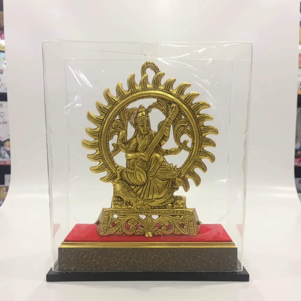 Brass Saraswati Ji Statue
