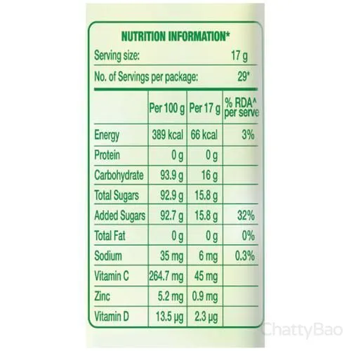 Tang Orange Instant Drink Mix 500 g view 3
