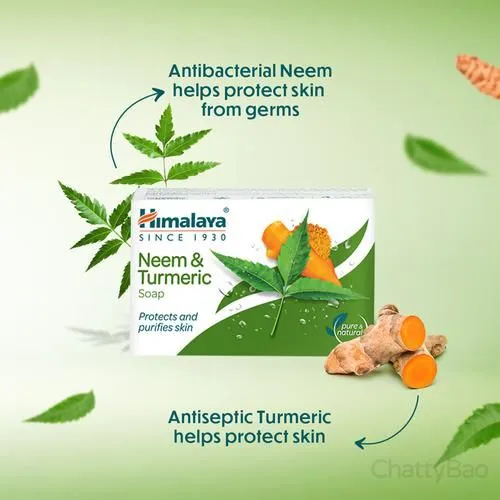 Himalaya Bathing Soap - Neem & Turmeric 125 g view 3