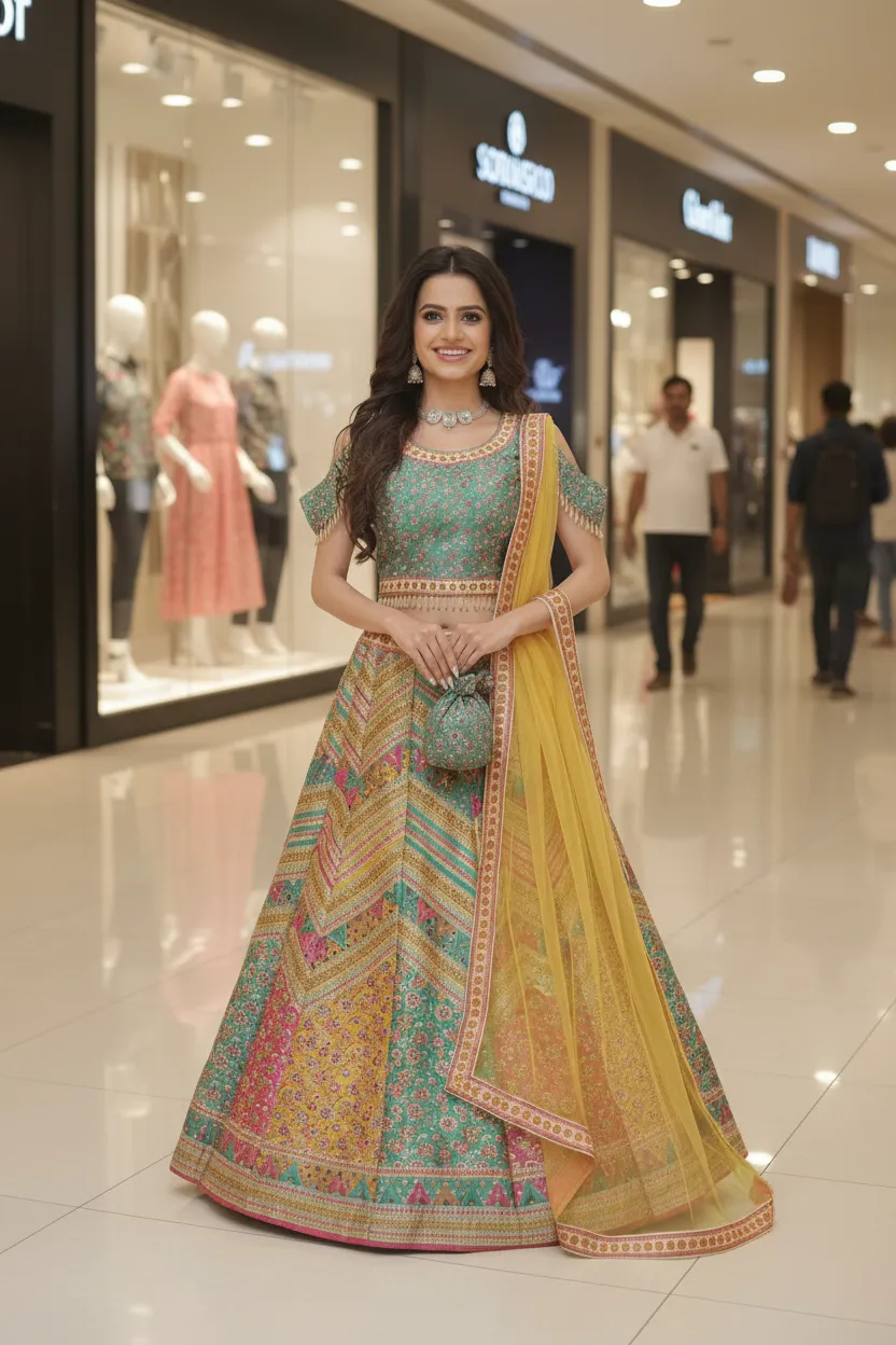 Traditional Lehenga Choli view 2
