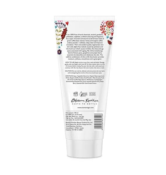 Blossom Kochhar Coffee Bean Scrub 100g view 2