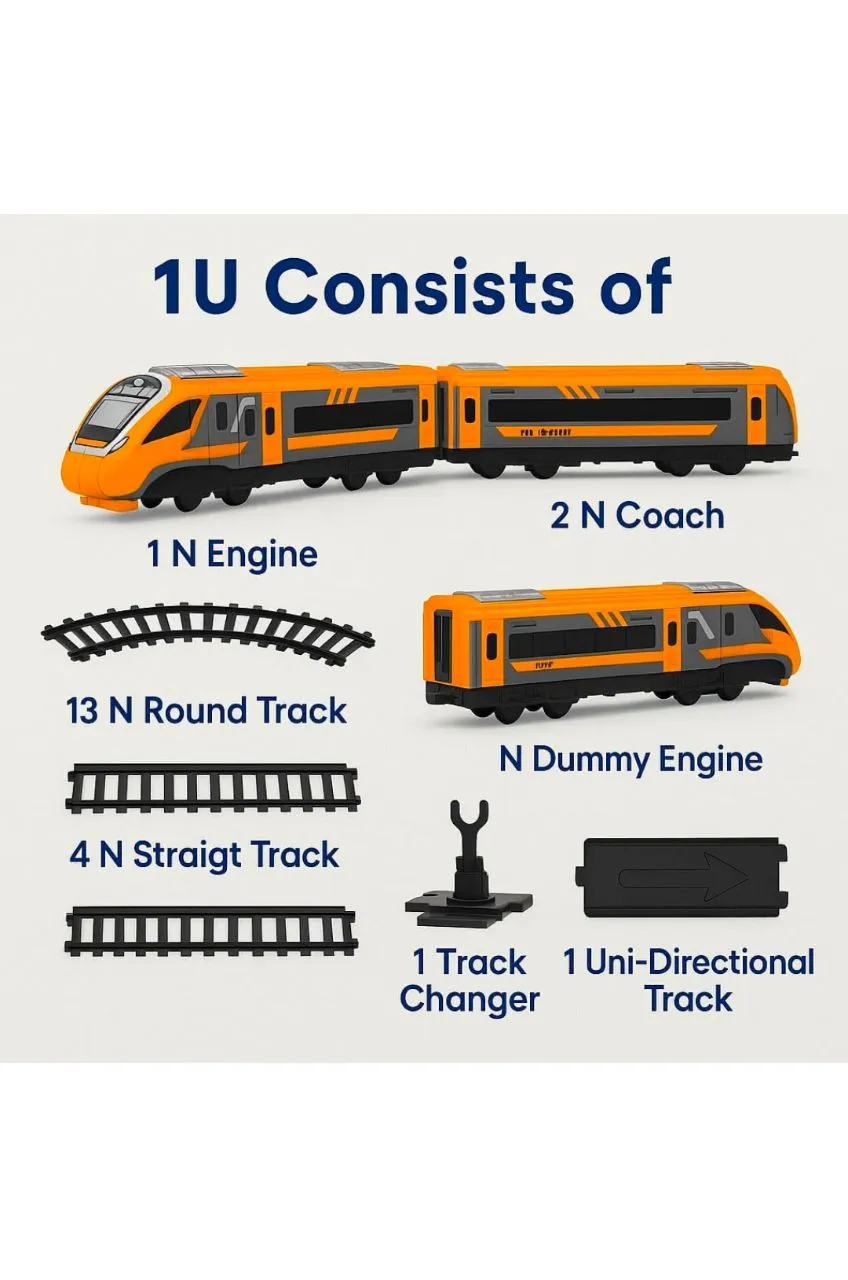 Nav Bharat Electric Saffron Express view 3
