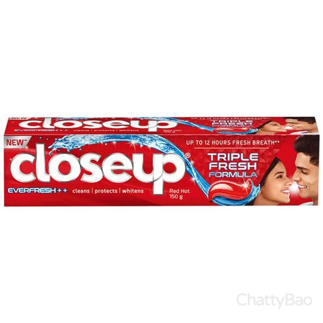 Close Up Everfresh+ Anti-Germ Toothpaste - Red Hot 150 g view 2