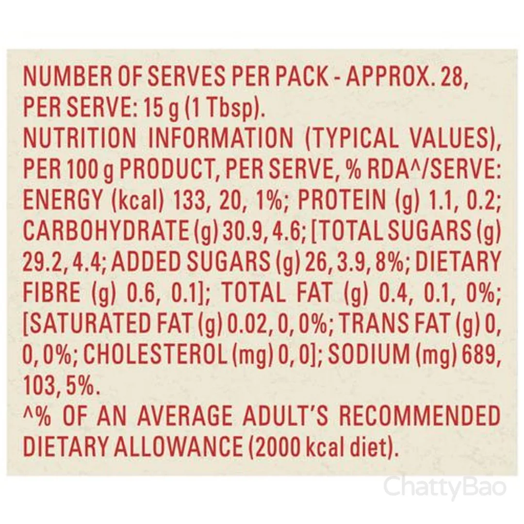 Kissan No-Onion No-Garlic Tomato Sauce 425 g view 4