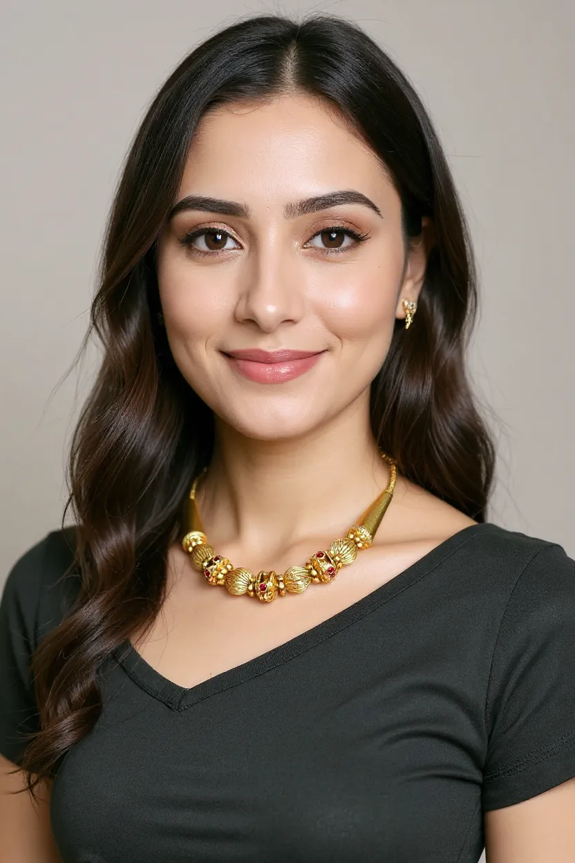Traditional Gold Plated Choker