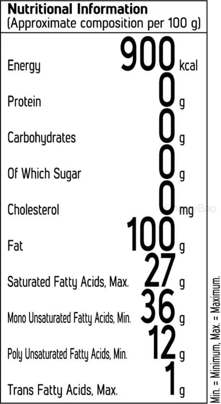 Fortune Refined Groundnut Oil Pouch 1 L view 3
