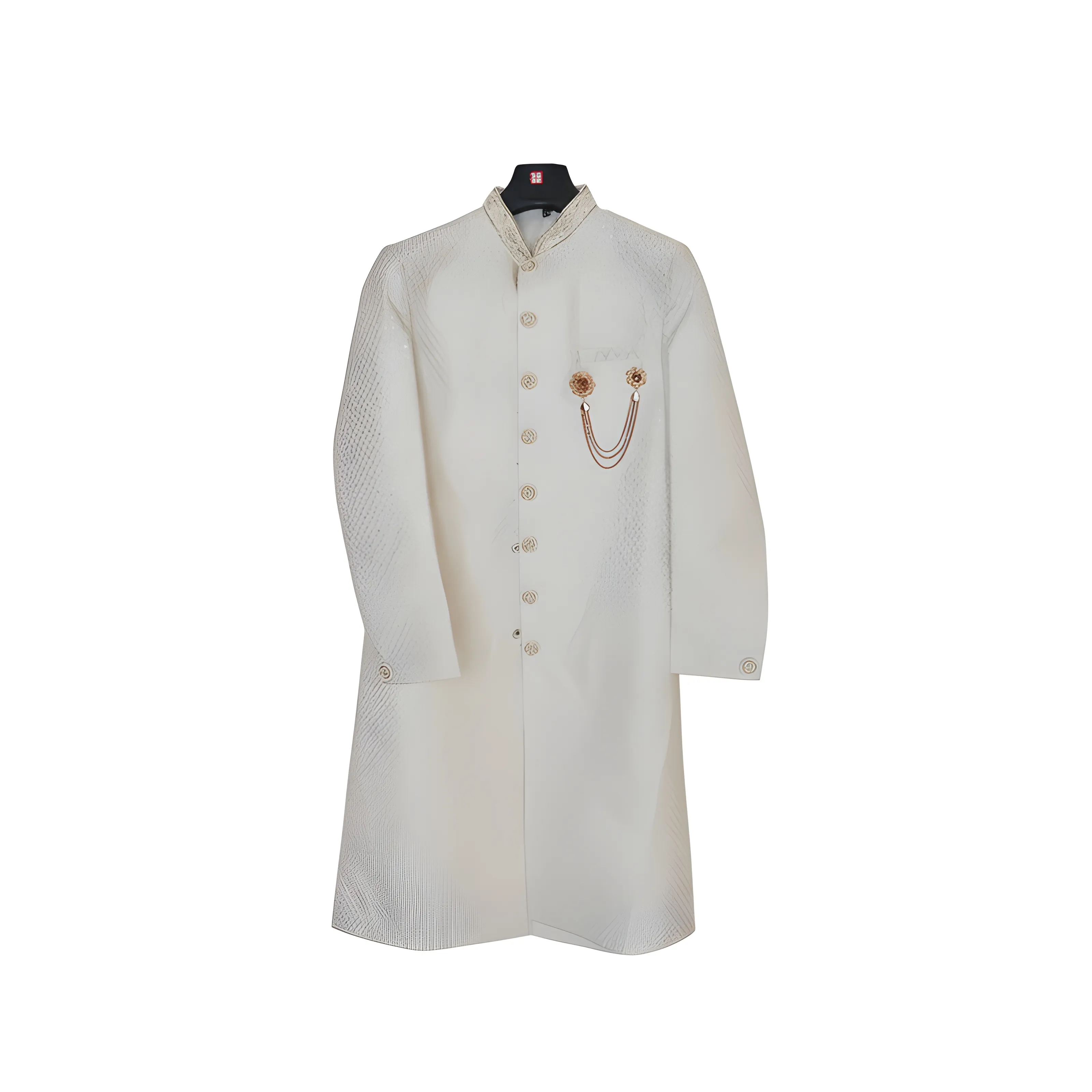 White Sherwani Means view 2
