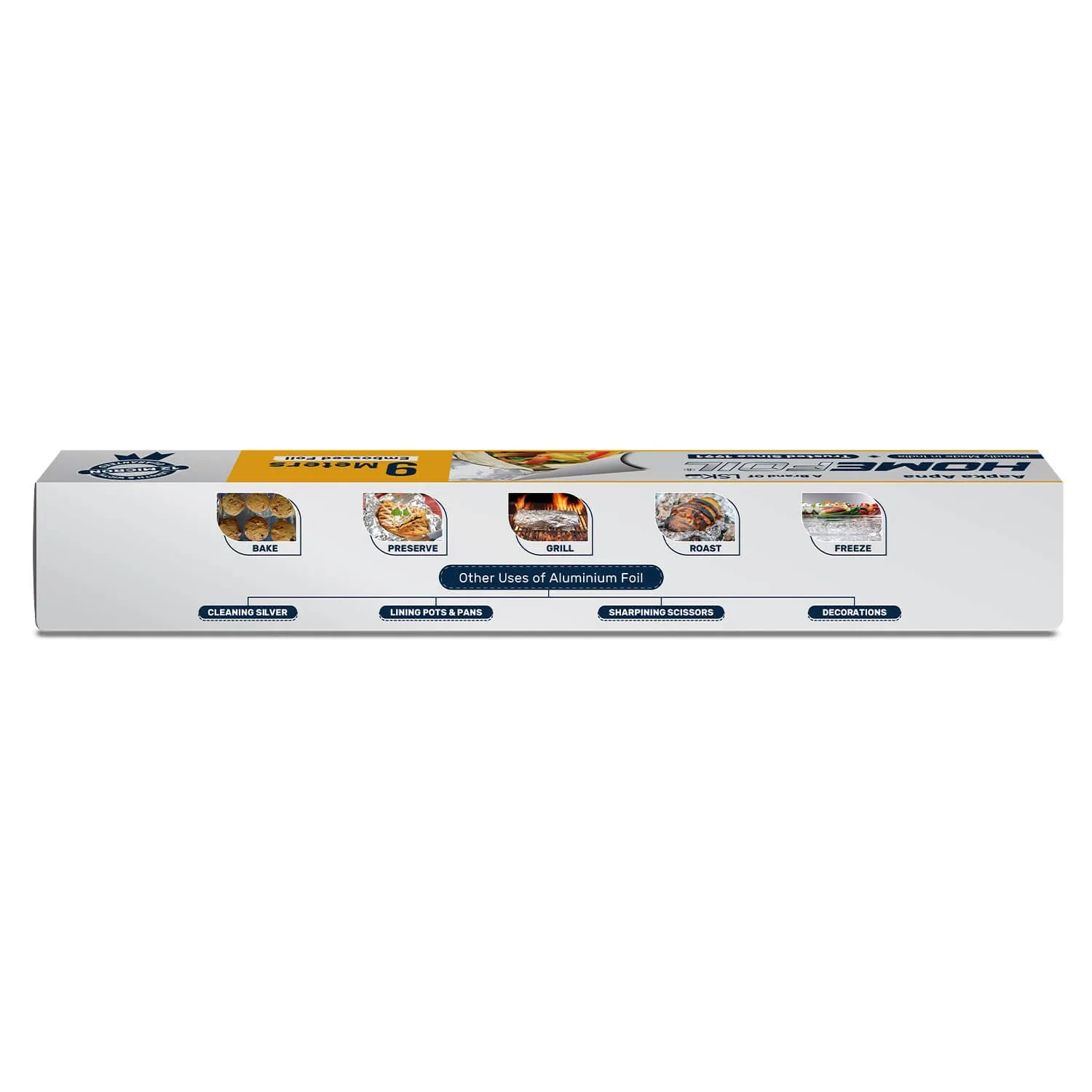 Homefoil 9 Meters Embossed Aluminium Foil view 2