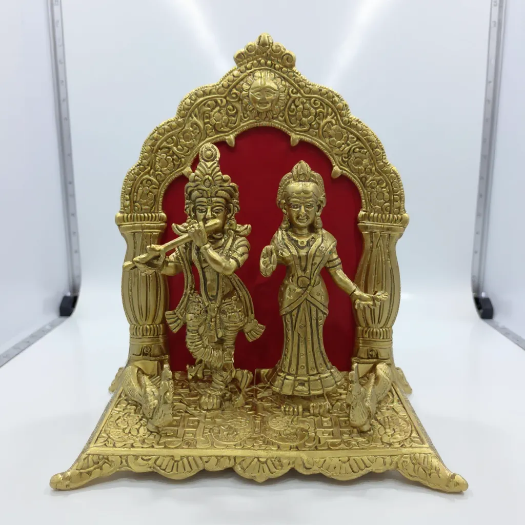 Decorative Brass Radha Krishna Ji