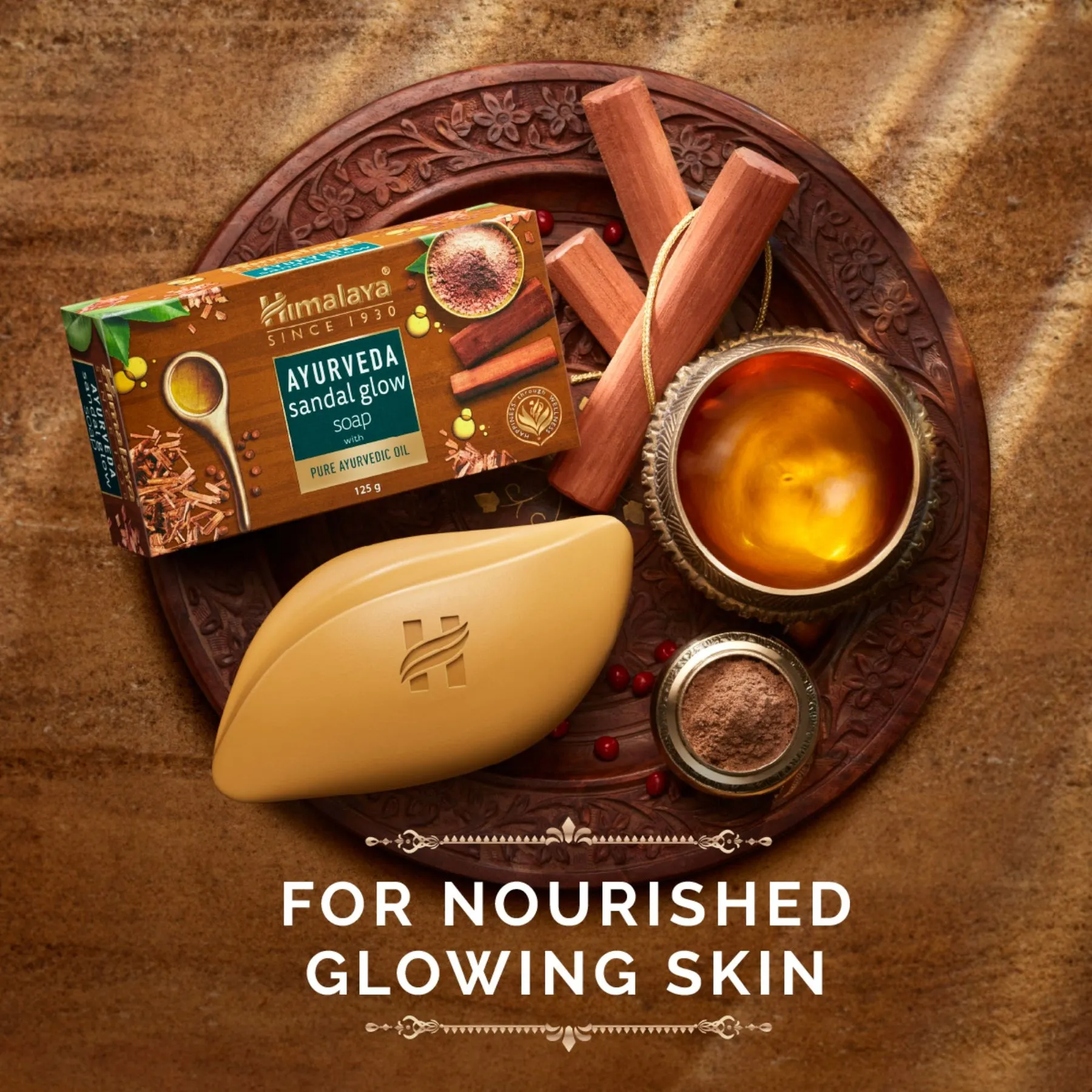 Himalaya Ayurveda Sandal Glow Soap 125 g view 2