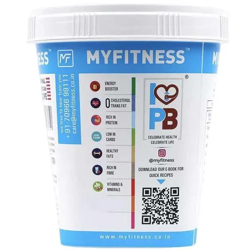 My Fitness Original Peanut Butter - Crunchy 510 g view 2