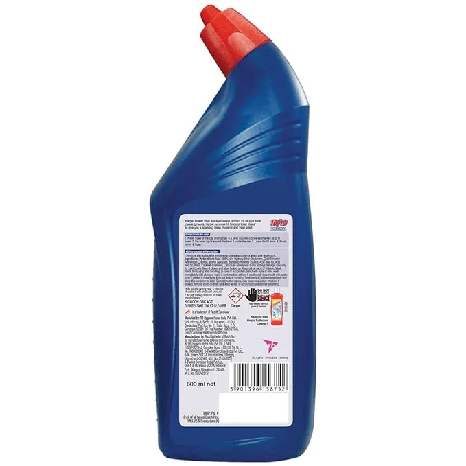 Harpic Disinfectant Toilet Cleaner Liquid, Original 600 ml view 2
