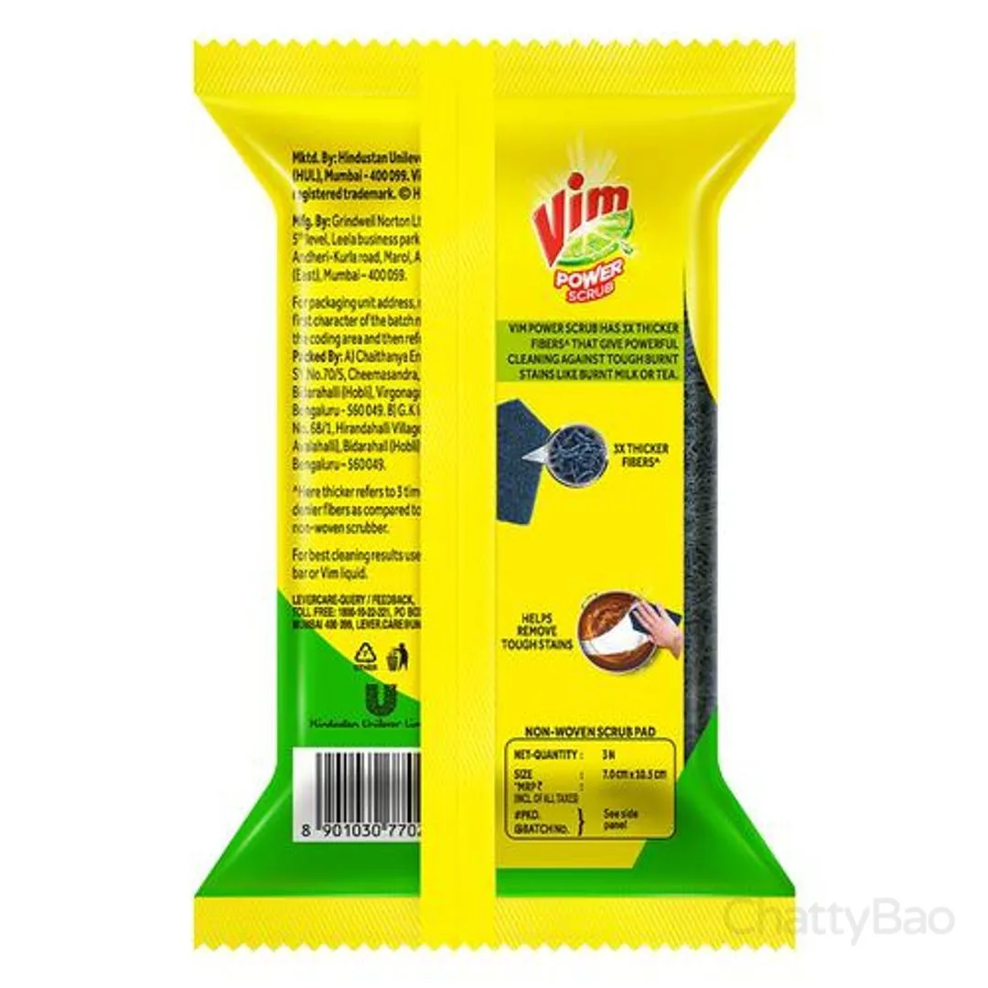 Vim Power Scrub 3 Pieces view 2