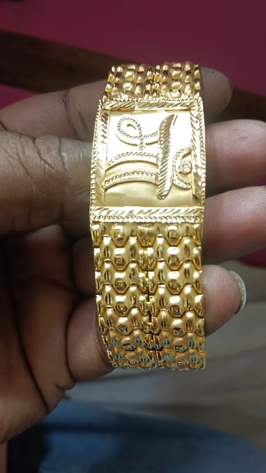 Gold Bracelet 1 view 3