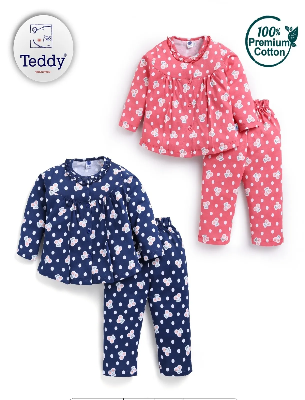 Teddy Kids Night Suit,,,, view 2