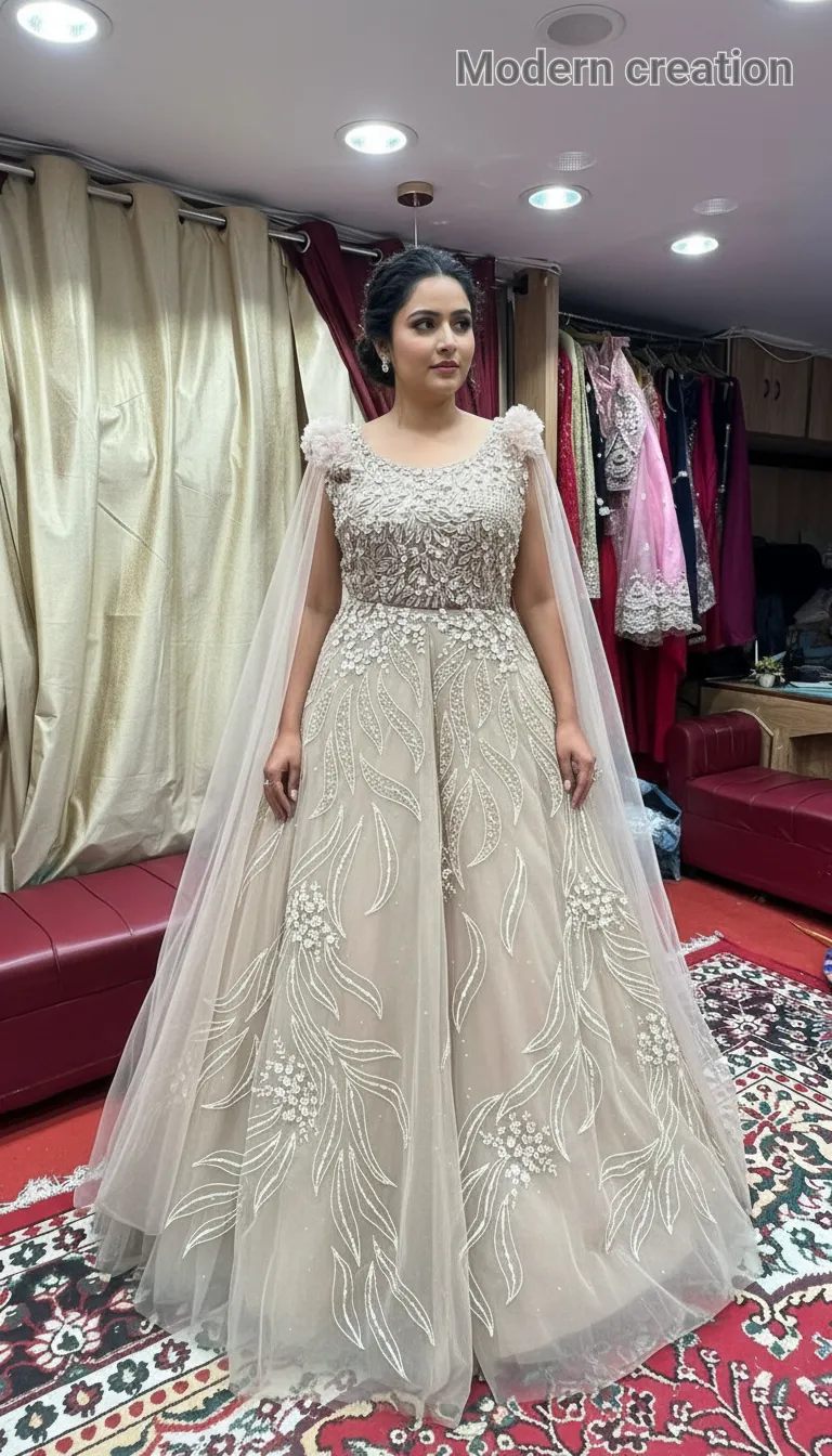 Modern Creation Gown view 6