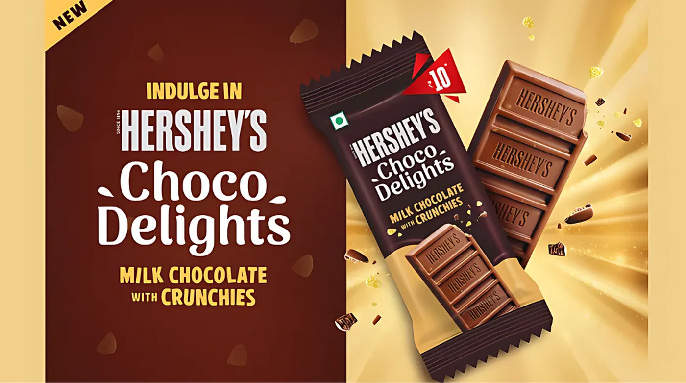 Hersheys Choco Delight Milk Chocolate With Crunchies 10.3 g view 2