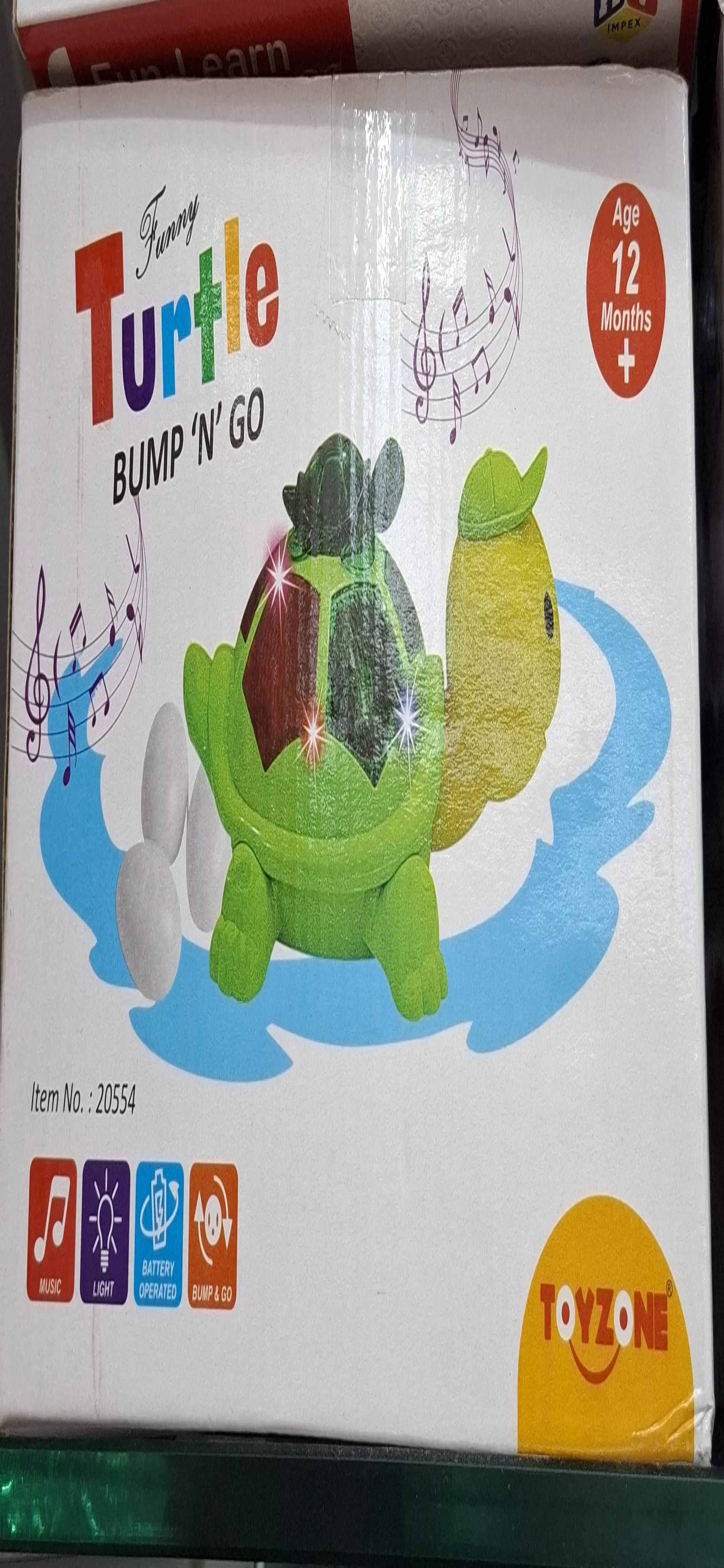 Funny Turtle Bump N Go view 2