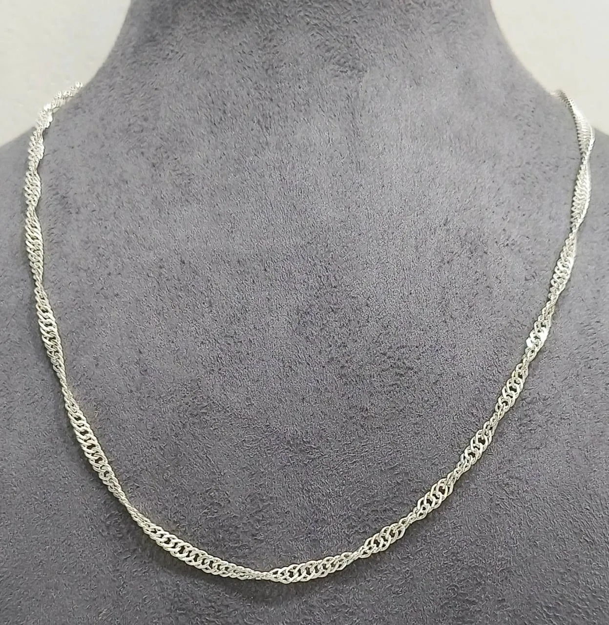Silver Rope Chain (AVSC-37) view 3
