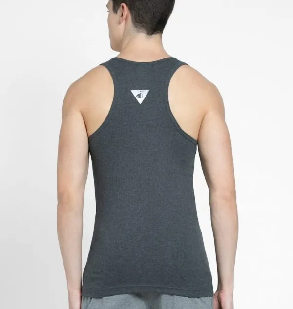Jockey Vest Charcoal 9922 view 3