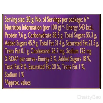 Cadbury Dairy Milk Silk Bubbly Chocolate 120 g view 3