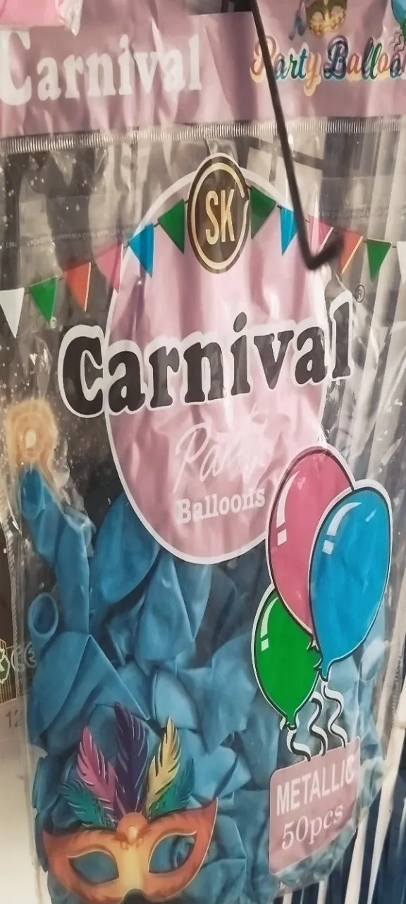 SK Carnival Party Balloons Orange view 3