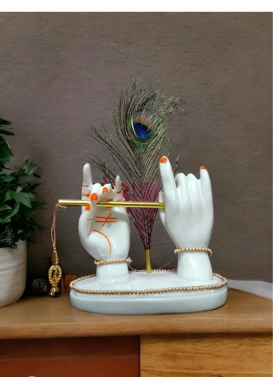 Ceramic Hand Krishna Hand view 3