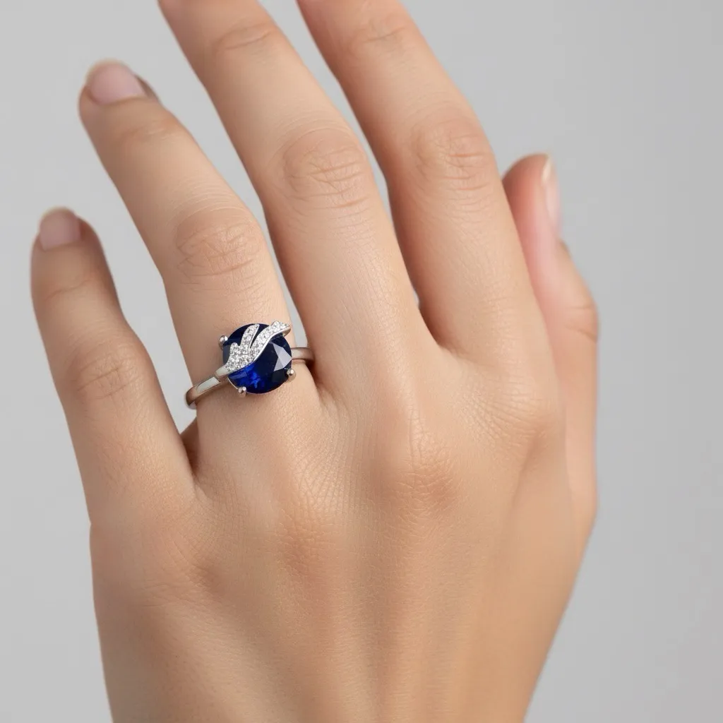 Sapphire Statement Ring