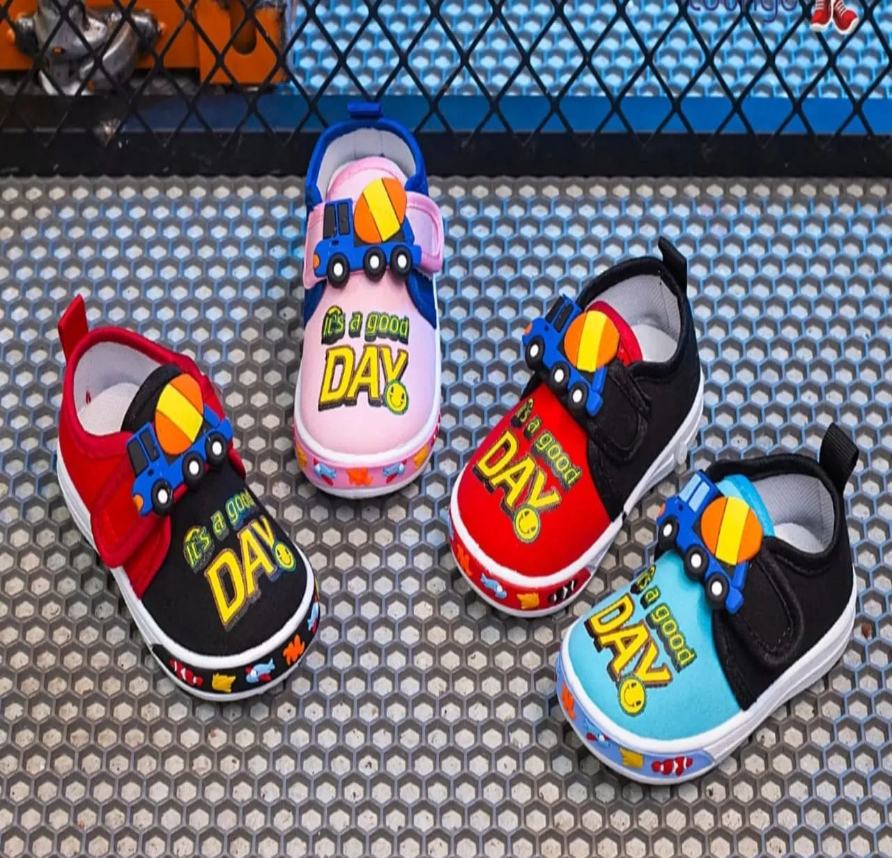 Kids Colorful Sneakers view 2