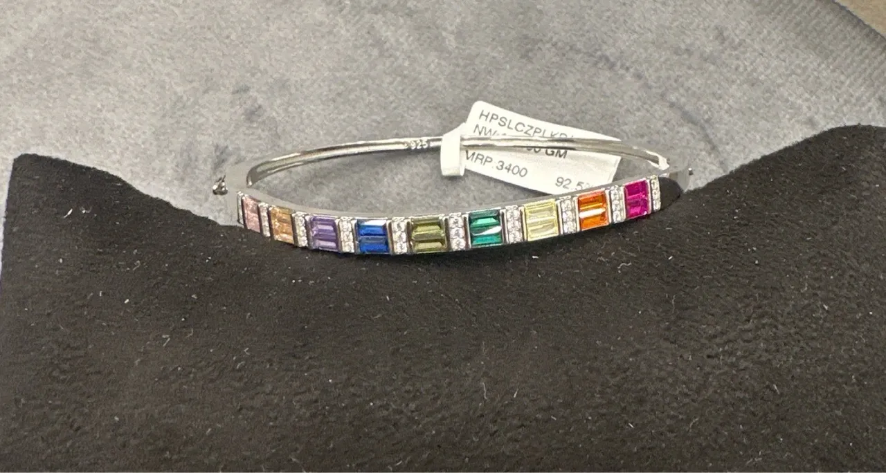 Multicolored Gemstone Bracelet view 3
