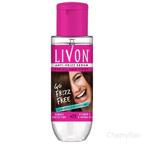 Livon Anti-Frizz Serum - For All Hair Types 20 ml view 2