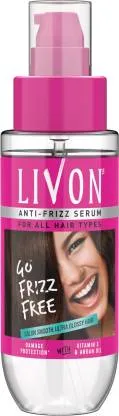 Livon Anti-Frizz Serum For All Hair Types 45 ml view 2