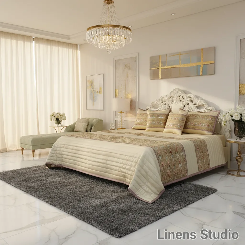 Linens Studio Luxury Bed Cover Set view 2